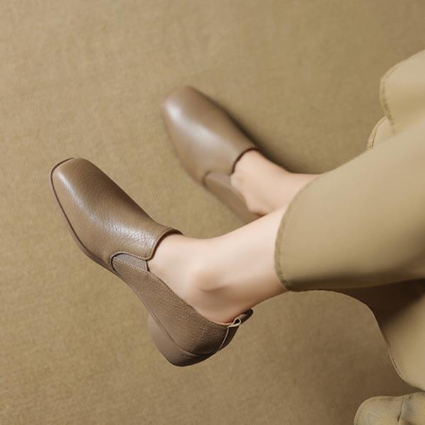 Exquisite Handcrafted Leather Women's Shoes: Luxury Meets Elegance(EcqiHL-7205)