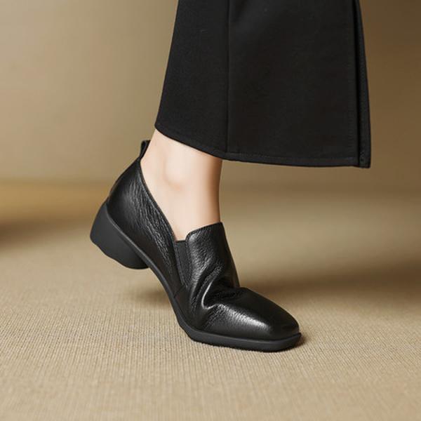 Exquisite Handcrafted Leather Women's Shoes: Luxury Meets Elegance(EcqiHL-7205)