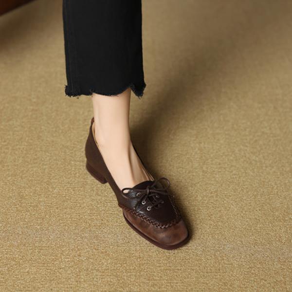 Exquisite Handcrafted Leather Women’s Shoes for Elegance(EcqiH-7176)