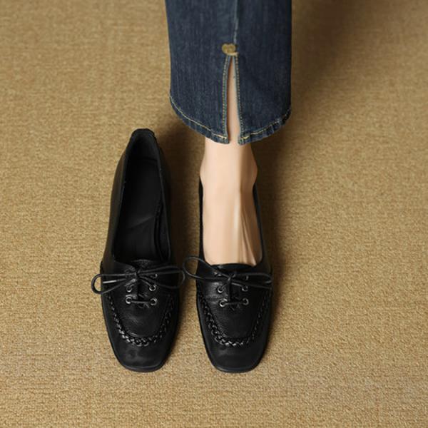 Exquisite Handcrafted Leather Women’s Shoes for Elegance(EcqiH-7176)