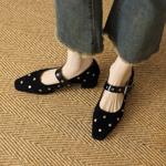 Handcrafted Genuine Leather Women's Shoes: Luxurious Elegance & Quality(EcqiHY-7058)