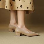 Elegant Handcrafted Leather Women's Shoes - Luxury Quality(EcqiHY-7036)