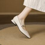 Handcrafted Leather Women's Shoes: Exquisite Quality Meets Timeless Elegance(EcqiH-7088)