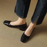 Handcrafted Luxury Genuine Leather Women's Shoes - Elegant Craftsmanship(EcqiHY-7032)