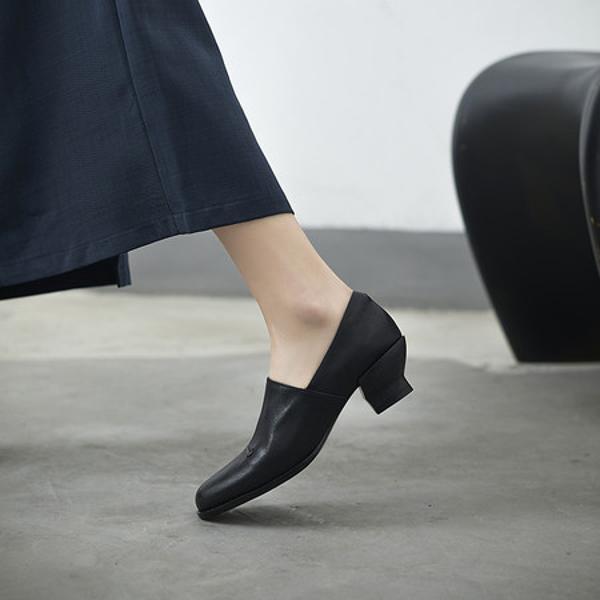 Handcrafted Genuine Leather Women's Shoes: Elegant Luxury(EcqiHJ-7218)