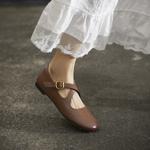Exquisite Handcrafted Leather Women's Shoes for Ultimate Elegance(EcqiHJ-7118)