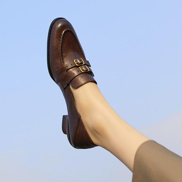 Exquisite Handcrafted Leather Women’s Shoes: Luxury, Elegance, and Superior Craftsmanship(EcqiHJ-7120)