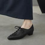 Handcrafted Luxury Leather Women’s Shoes: Elegance in Every Stitch(EcqiHJ-7216)