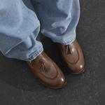 Handcrafted Luxury Leather Women's Shoes for Elegant Style(EcqiHJ-7100)