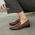 Handcrafted Genuine Leather Women's Shoes: A Fusion of Elegance and Luxurious Craftsmanship(EcqiHJ-7160)