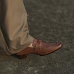 Handcrafted Luxury Leather Women's Shoes with Elegant Craftsmanship(EcqiHJ-7116)