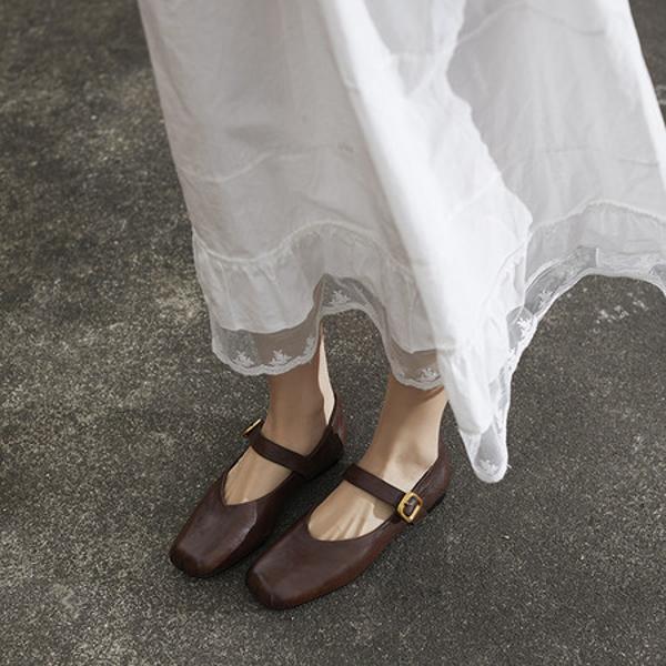 Handcrafted Leather Women's Shoes: Exquisite Quality, Luxurious Elegance.(EcqiHJ-7112)