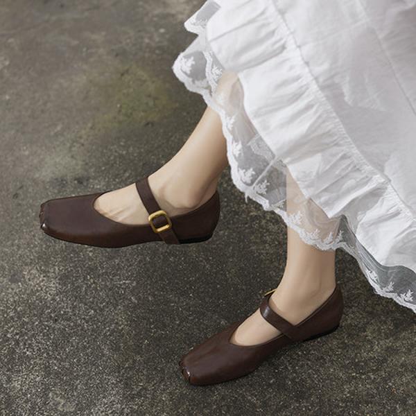 Handcrafted Leather Women's Shoes: Exquisite Quality, Luxurious Elegance.(EcqiHJ-7112)