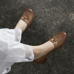 Exquisite Handcrafted Leather Shoes for Elegant Women(EcqiHJ-7105)