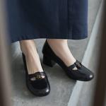 Exquisite Handcrafted Leather Shoes for Elegant Women(EcqiHJ-7105)