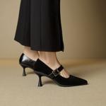 Exquisite Handcrafted Leather Women's Shoes: Luxury and Elegance(EcqiHL-7068)