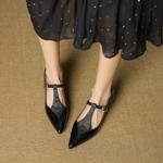 Handcrafted Leather Women's Shoes: Luxurious Elegance(EcqiH-7282)