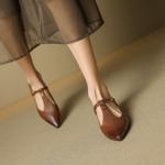 Elegant Handcrafted Leather Women’s Shoes for Luxe Style(EcqiH-7276)