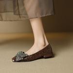 Handcrafted Luxury Leather Women’s Shoes: Exquisite Elegance(EcqiH-7280)