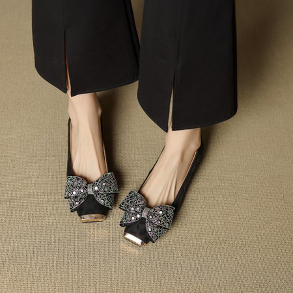 Handcrafted Luxury Leather Women’s Shoes: Exquisite Elegance(EcqiH-7280)