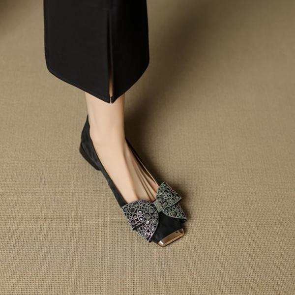 Handcrafted Luxury Leather Women’s Shoes: Exquisite Elegance(EcqiH-7280)