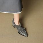 Exquisite Handcrafted Leather Women's Shoes: Luxury & Elegance(EcqiH-7288)