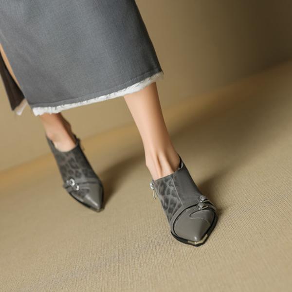 Exquisite Handcrafted Leather Women's Shoes: Luxury & Elegance(EcqiH-7288)