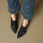 Exquisite Handcrafted Leather Women's Shoes: Luxury & Elegance(EcqiH-7288)