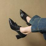 Exquisite Handcrafted Leather Women's Shoes: Luxury & Elegance(EcqiH-7288)