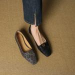 Handcrafted Luxury Leather Women's Shoes - Elegant Quality(EcqiH-7278)