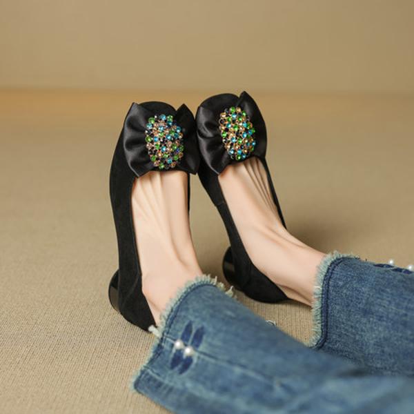 Handcrafted Luxury Leather Women's Shoes - Elegance Redefined(EcqiH-7285)