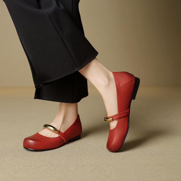 Exquisite Handmade Leather Women's Shoes: A Touch of Luxury and Elegance(EcqiH-7275)