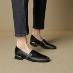 Elegant Handmade Leather Women’s Shoes, Luxurious Craftsmanship(EcqiH-7290)