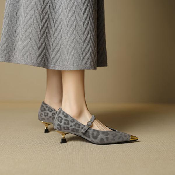 Handcrafted Luxury Leather Women's Shoes: Elegance Redefined(EcqiHL-7292)