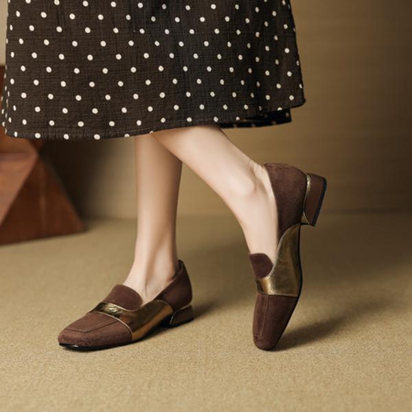 Handcrafted Leather Women's Shoes: Luxury, Quality, and Elegant Craftsmanship(EcqiH-7302)