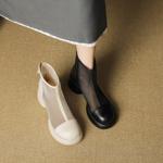 Handcrafted Leather Women's Shoes: Luxury, Elegance, Quality Craftsmanship(EcqiH-7305)