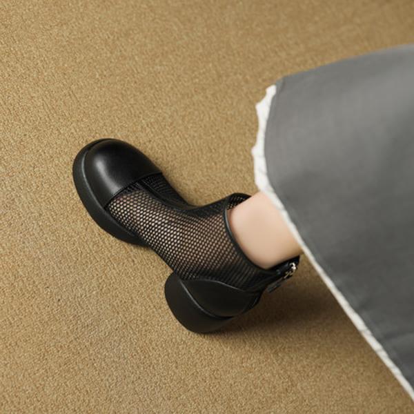 Handcrafted Leather Women's Shoes: Luxury, Elegance, Quality Craftsmanship(EcqiH-7305)