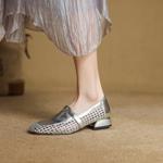 Elegant Handcrafted Leather Women’s Shoes of Superior Quality(EcqiH-7312)