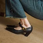 Handcrafted Luxury Leather Women’s Shoes: Exquisite Craftsmanship & Elegance(EcqiH-7318)