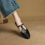 Exquisite Handcrafted Leather Women's Shoes for Elegant Luxury(EcqiHL-7310)