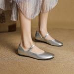 Elegant Handcrafted Leather Women’s Shoes: Luxurious Quality & Craftsmanship(EcqiH-7315)