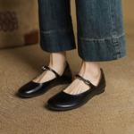 Elegant Handcrafted Leather Women’s Shoes: Luxurious Quality & Craftsmanship(EcqiH-7315)