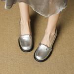 Genuine Leather Handcrafted Women's Shoes: Luxurious Elegance in Every Stitch(EcqiH-7308)