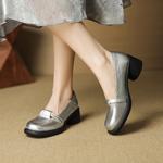 Genuine Leather Handcrafted Women's Shoes: Luxurious Elegance in Every Stitch(EcqiH-7308)