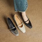 Exquisite Handcrafted Leather Shoes for Elegant Women(EcqiH-7328)