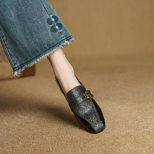 Exquisite Handmade Leather Women's Shoes: Elegance Redefined(EcqiH-7330)