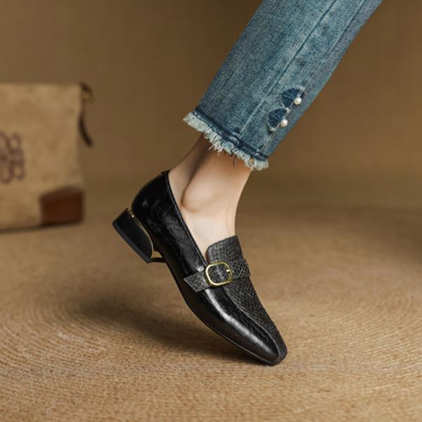 Exquisite Handmade Leather Women's Shoes: Elegance Redefined(EcqiH-7330)