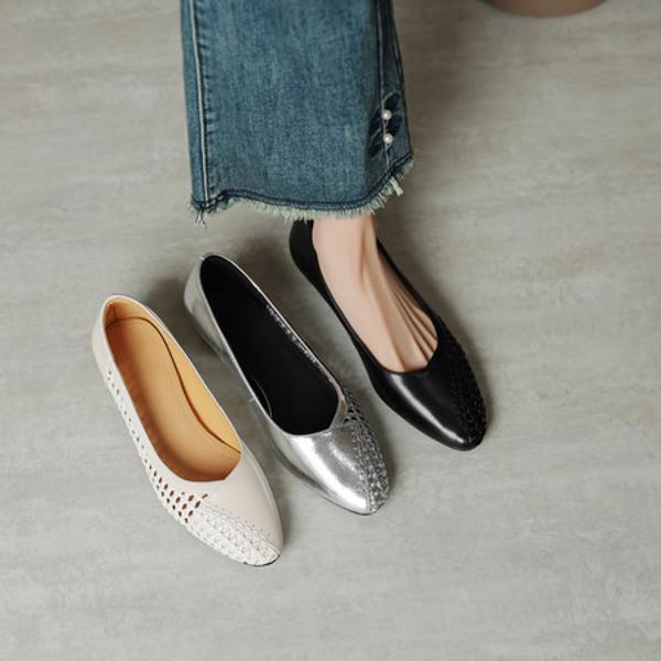 Handcrafted Luxury Leather Women’s Shoes - Elegance Redefined(EcqiHL-7335)