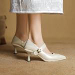 Handcrafted Leather Women’s Shoes: Timeless Elegance & Luxury(EcqiHL-7325)
