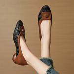 Handcrafted Leather Women's Shoes: Luxury & Elegance Redefined(EcqiHL-7365)